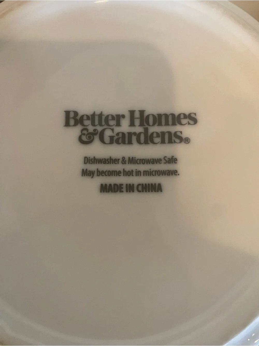 Better Homes And Gardens White Ceramic Popcorn Bowl